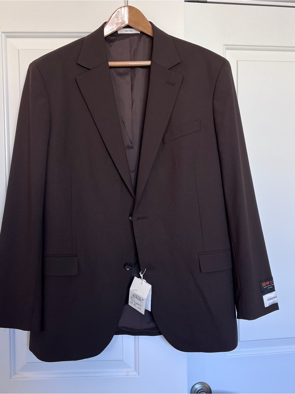 Nordstrom Men's Brown Two-Button Sport Coat